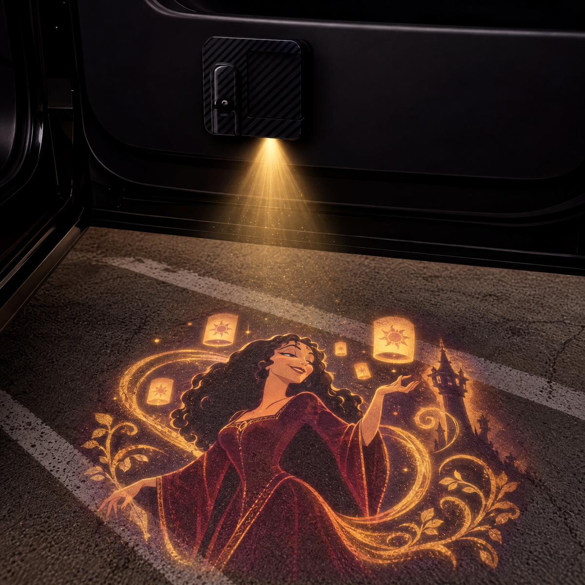 Villain Glow Door Lights